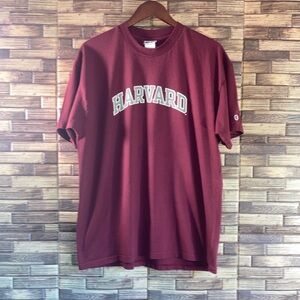 EUC Vintage Champion Harvard University Shirt Maroon XL